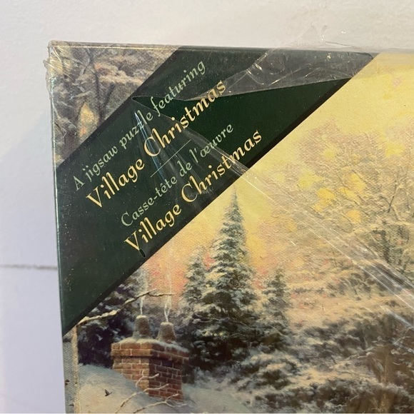 NEW Springbok Thomas Kinkade Village Christmas Puzzle 1000 pieces - Picture 3 of 7